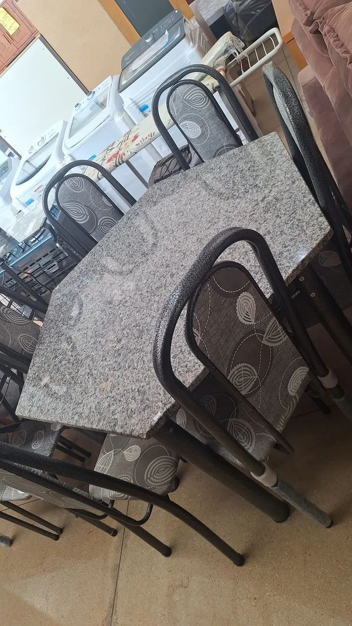 Mesa sextavada nova - Foto 2