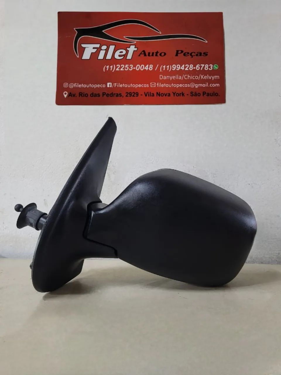Retrovisor esquerdo Kangoo 2003 a 2010