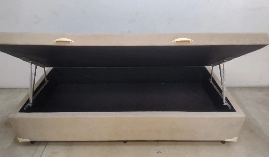 Cama Box Baú Solteiro com Colchão  - Foto 2