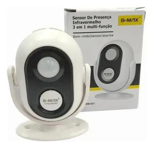 Sensor de Presença Infravermelho 3em 1 Multi-Função