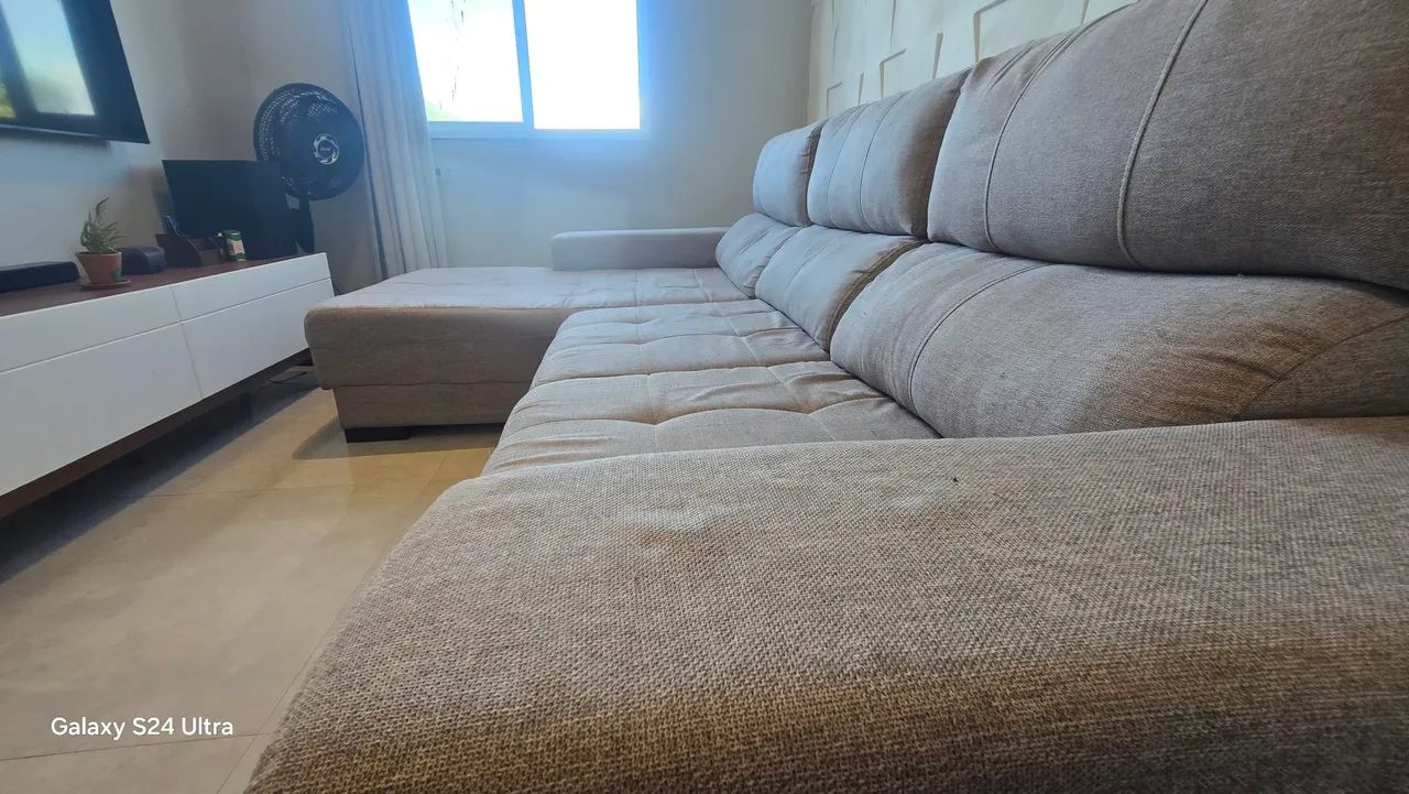 Vendo sofa retrátil 3 lugares - Foto 5