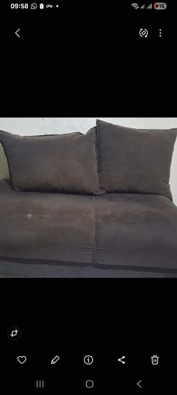 sofa de 2 lugares usado