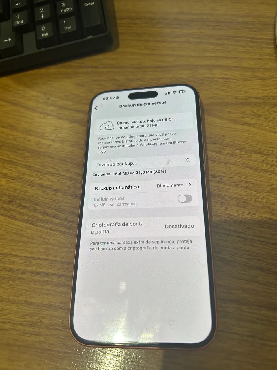Iphone 17 pro max laranja 256  - Foto 2