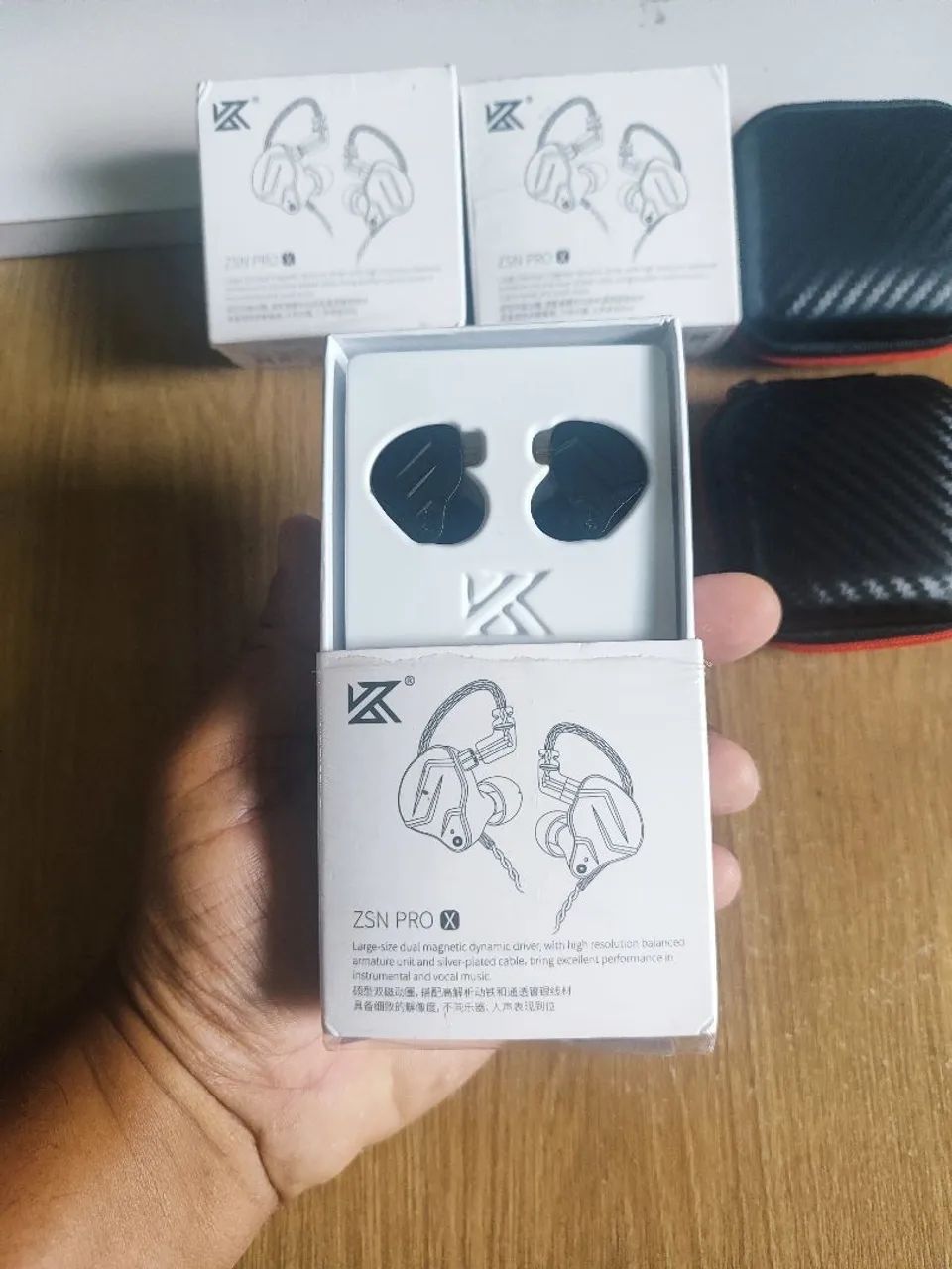 Fone KZ ZSN Pro X Lacrado Com Case De Brinde  - Foto 2