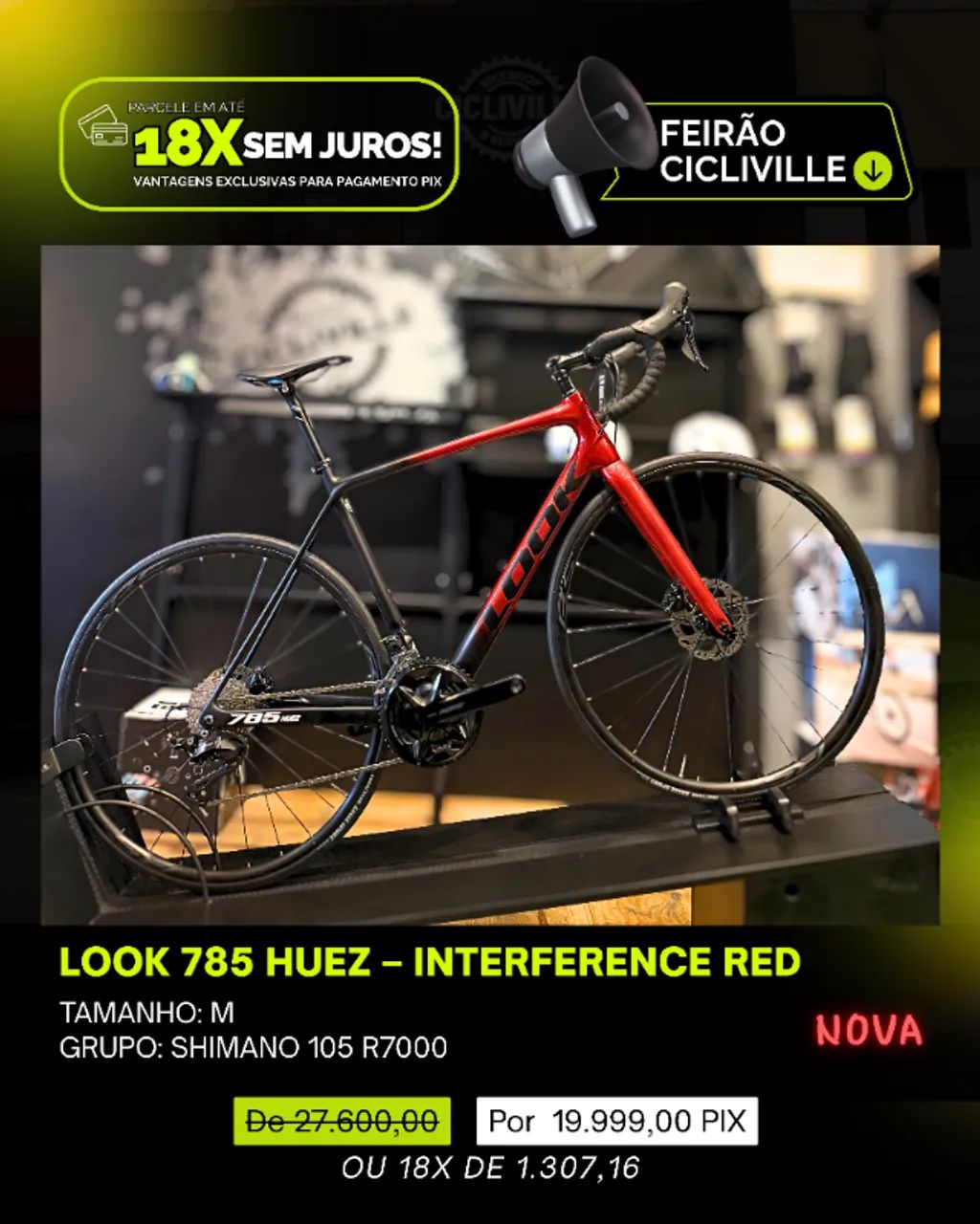 Look 785 Huez Carbon Interference shimano 105