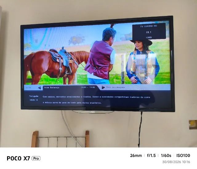 Tv AOC digital 32 não e smart