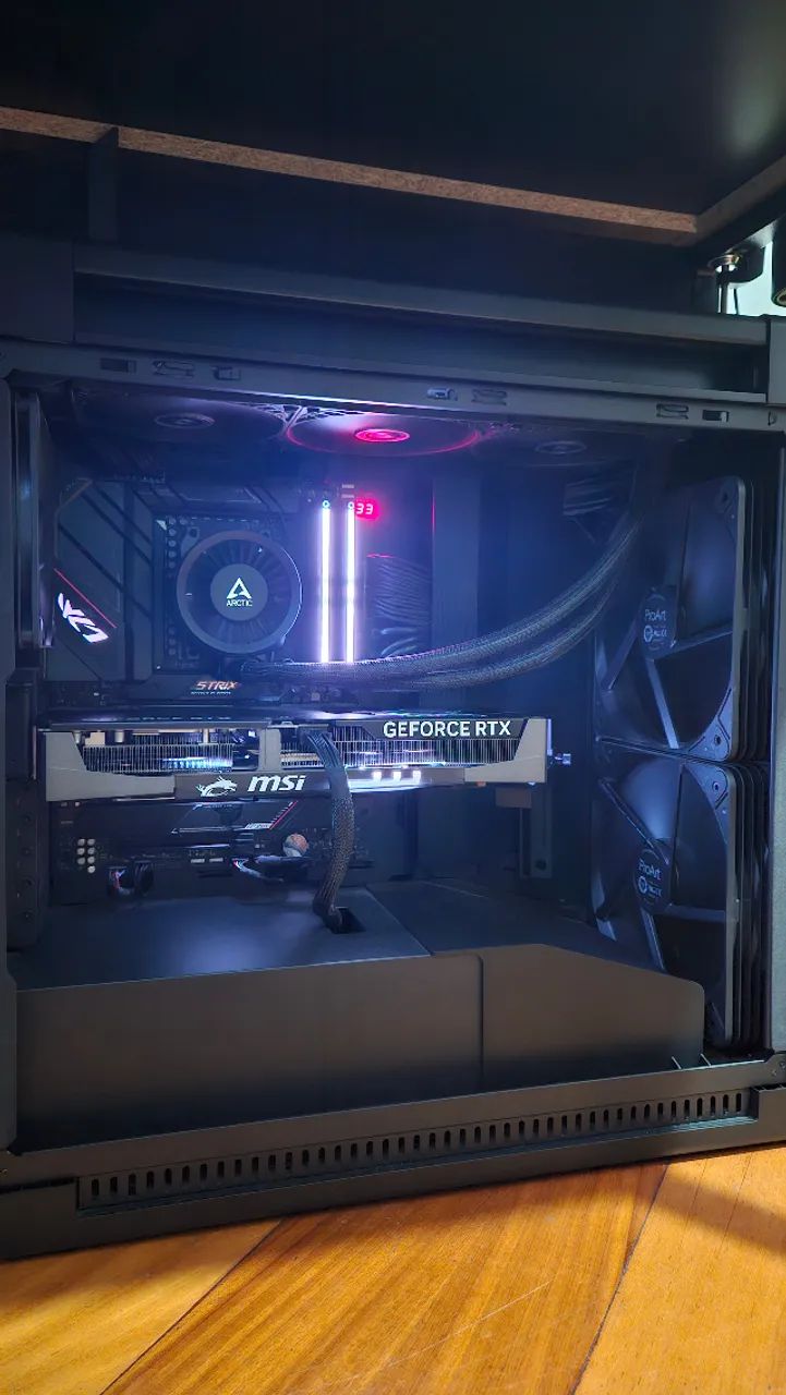 Placa mãe AM5 ASUS rog strix B650E-E - Foto 2