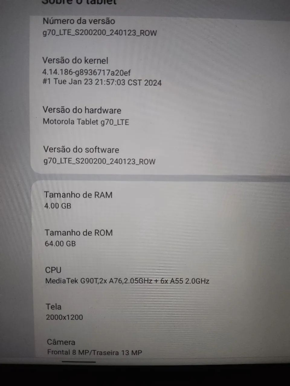 Tablet Motorola com chip  - Foto 3