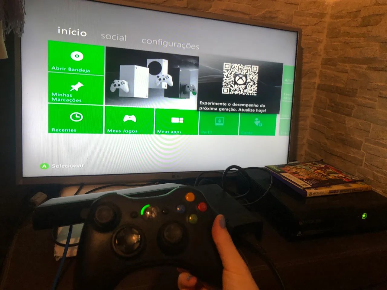 XBox 360 com Kinect - Foto 2