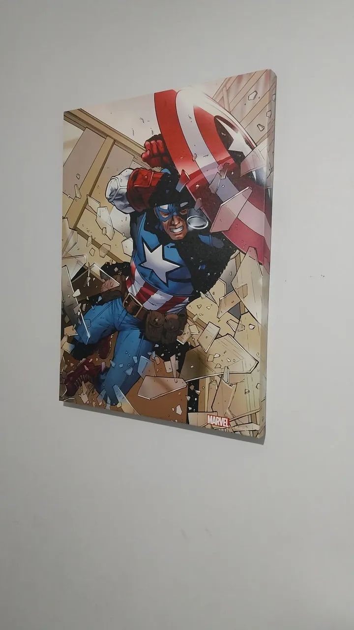 Quadro Capitão América - Foto 5