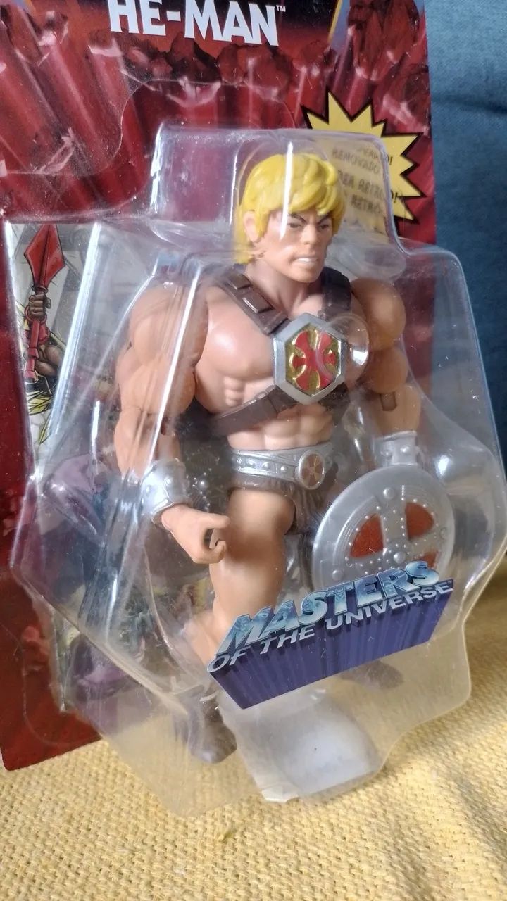 Boneco Masters Of The Universe He-Man Edição 40 anos - Foto 5