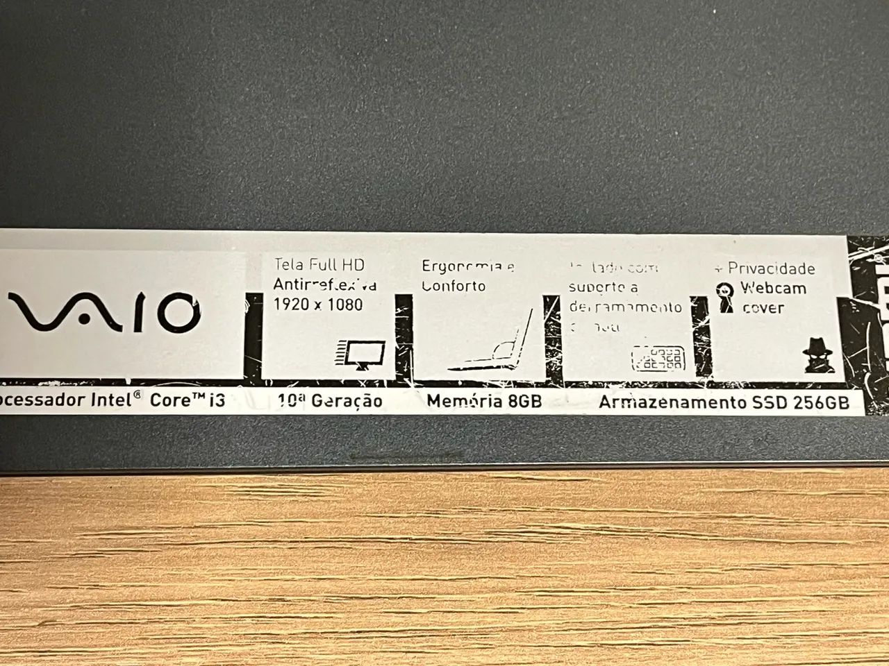 Notebook VAIO Core i3 - 8 GB RAM - SSD 256 GB - Foto 4