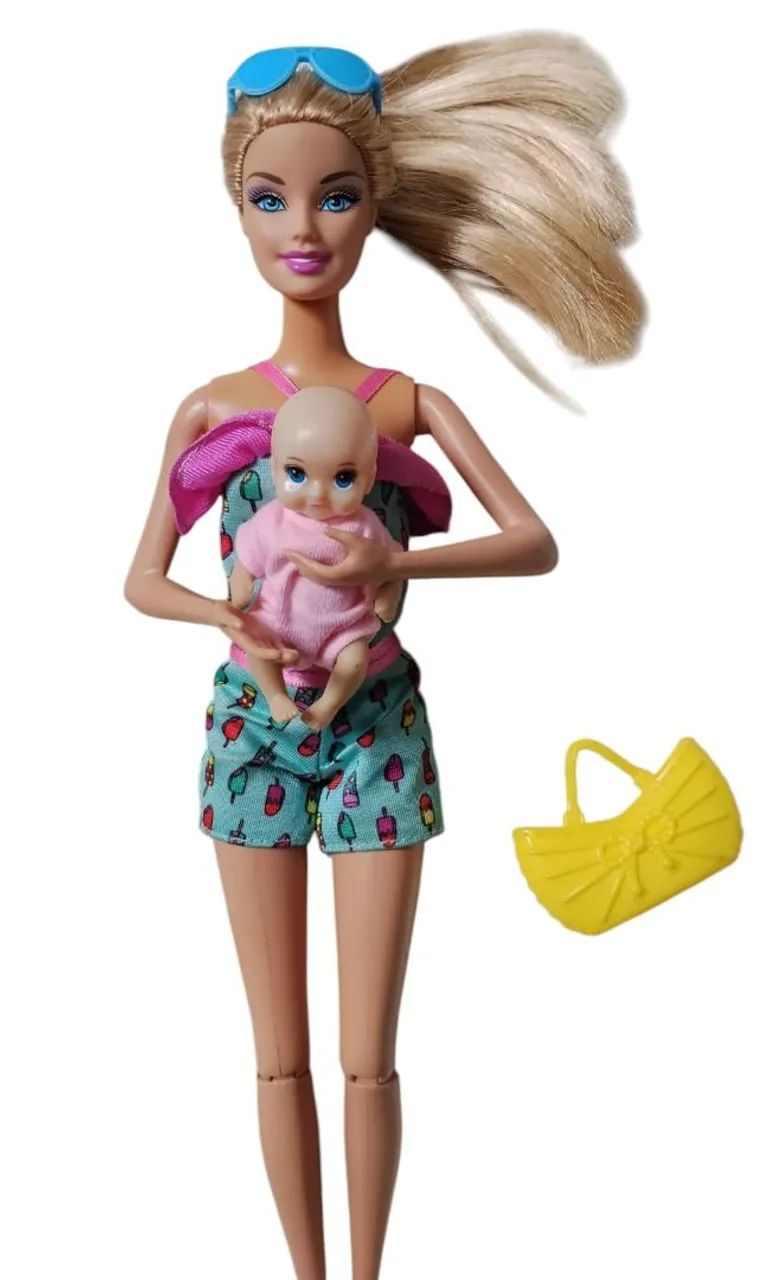 Barbie + Bebê + Acessórios - Foto 2