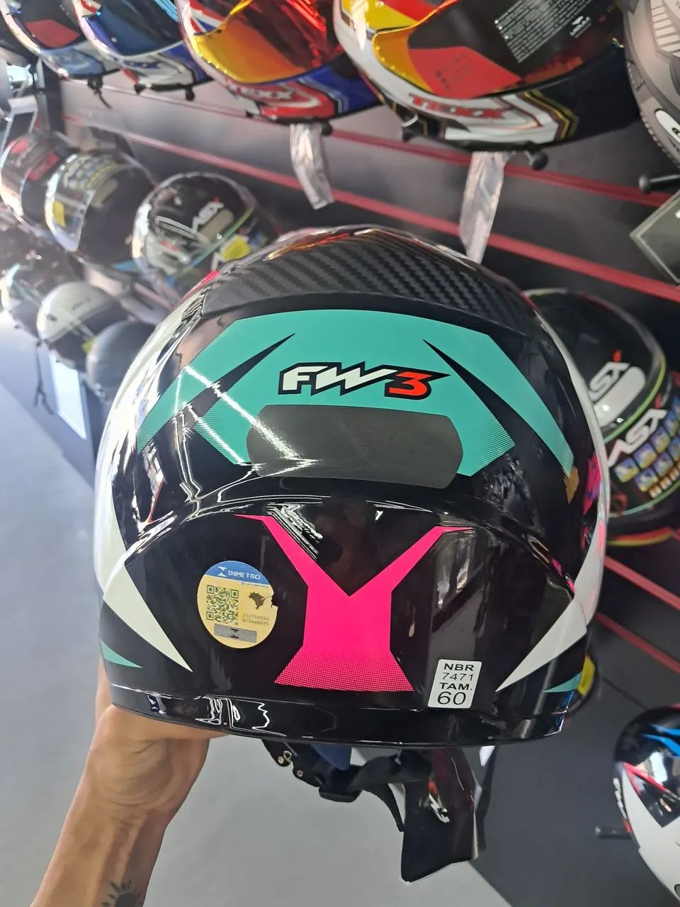 CAPACETE FW3  - Foto 4