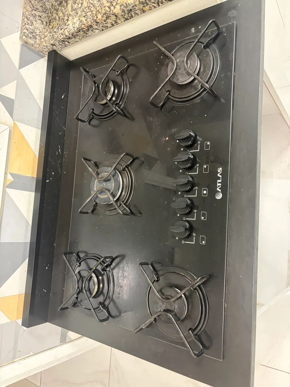 Cooktop 5 bocas com mesa - Foto 2