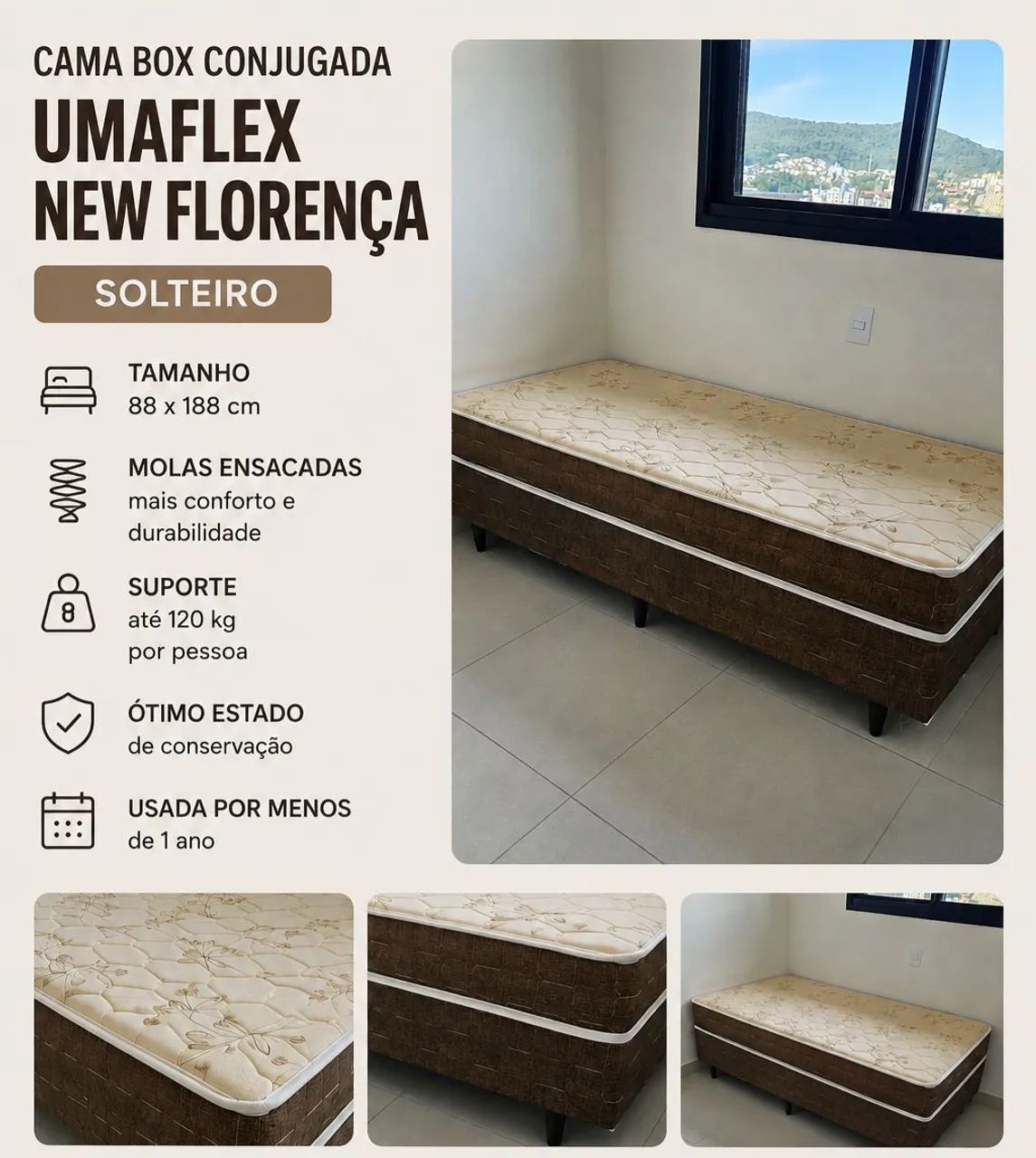Cama Solteiro