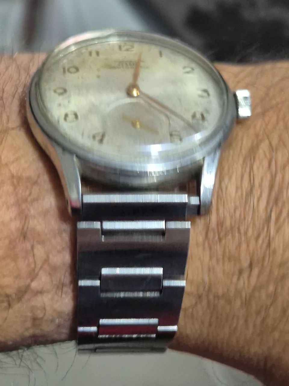 Relógio TISSOT AUTOMÁTICO BUMPER VINTAGE  -  DÉCADA DE 50   -   MODELO RARO - Foto 5