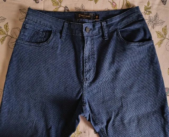   Calça Individual em Cotelê - tam. 44 (possui ajustes) - Foto 4