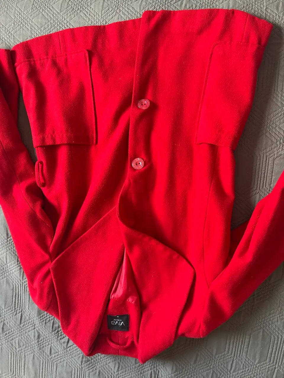 Blazer vermelho para neve - Foto 4