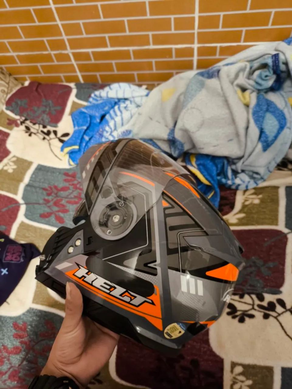 Capacete escamoteável Helt - Foto 4