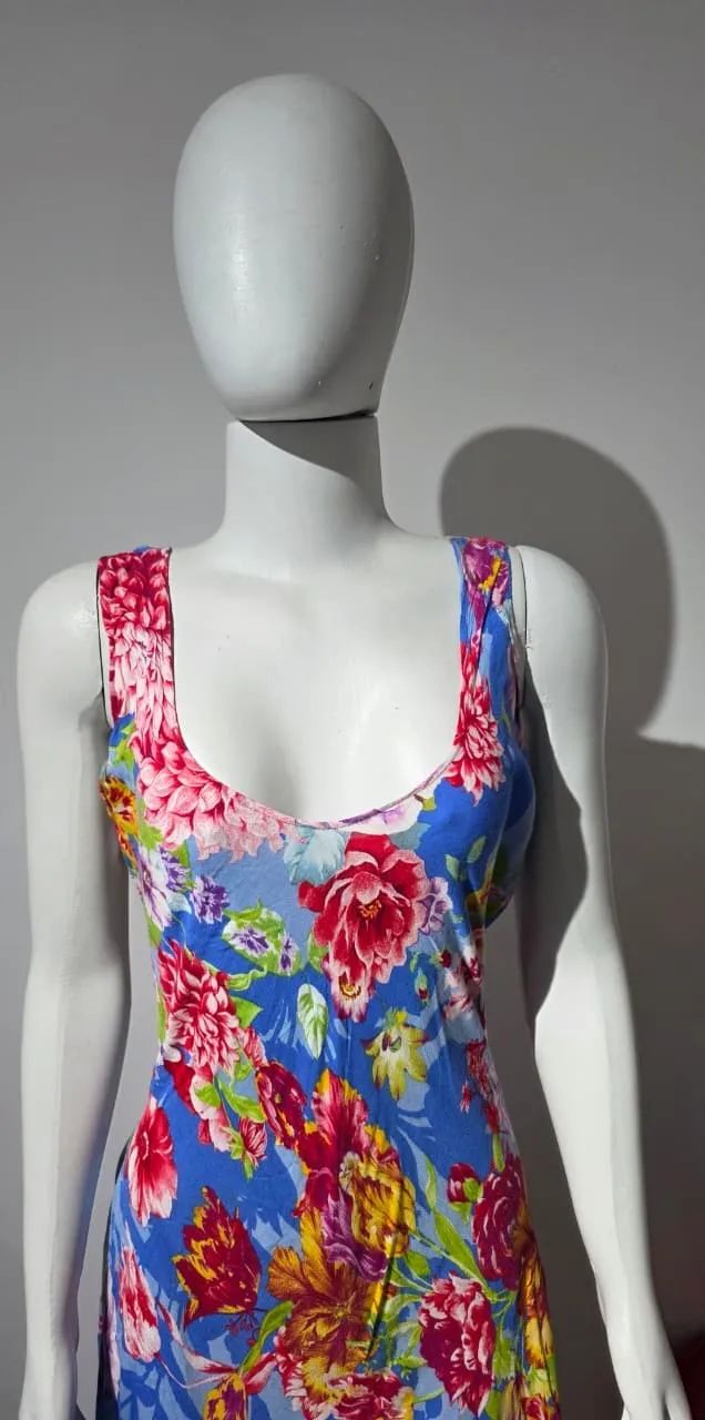 Vestido Floral Viscose Tamanho G - Foto 2