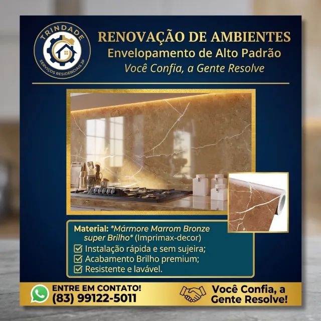 Envelopamento de Móveis, Armários e Paredes | Alto Padrão