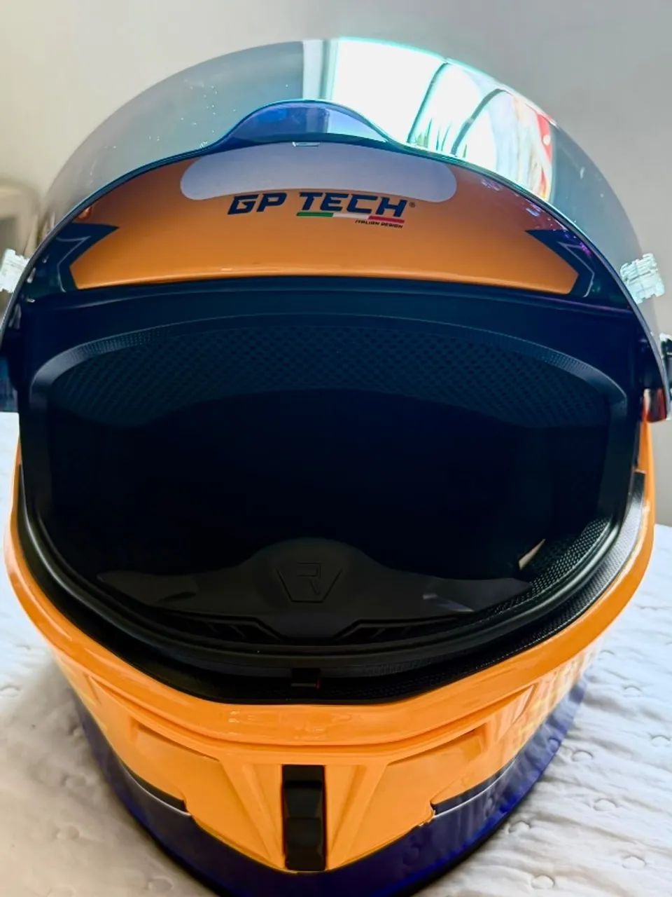 Capacete gp tech tamanho-58 - Foto 3