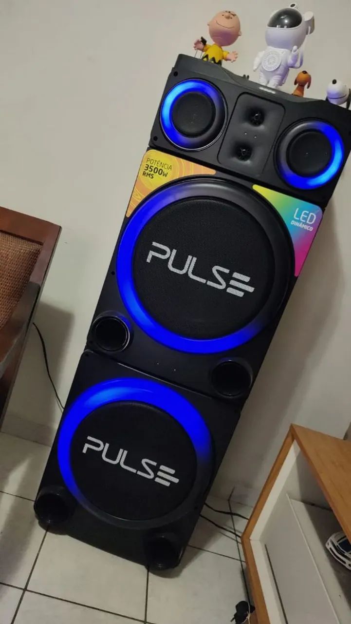 Caixa de Som Double Pulse 3500W