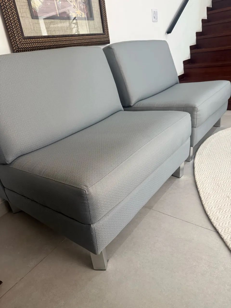 3 sofás cinza  - Foto 4