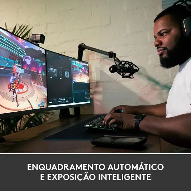 Webcam Full HD Logitech StreamCam Plus com Tripé Incluso - Foto 3