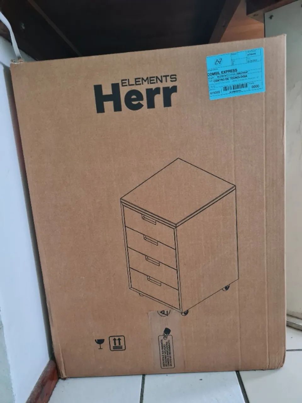 Gaveteiro Elements Herr, NOVO LACRADO - Foto 2