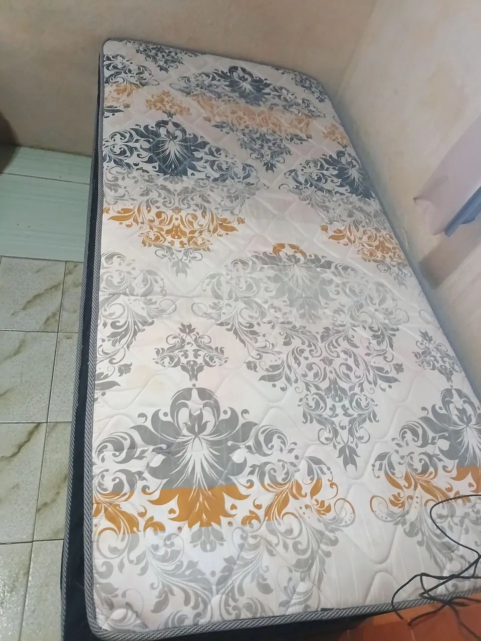 Cama box em molas solteiro  - Foto 4