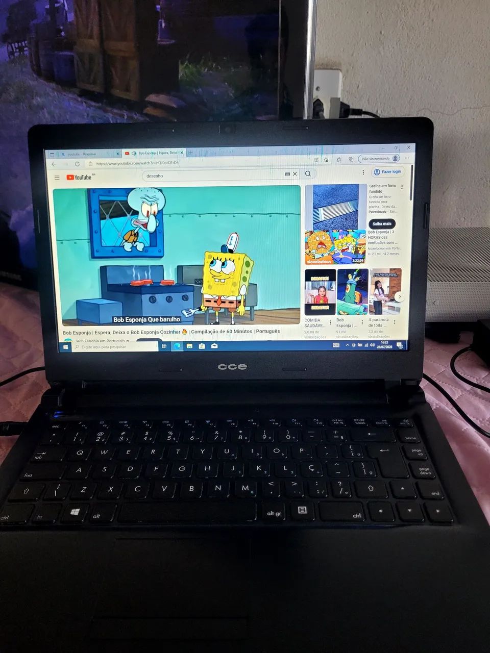 2 Notebook funcionando sem fonte  - Foto 2