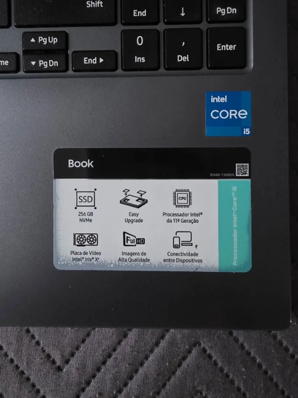 Notebook Samsung Book Intel Core i5 8GB 256GB SSD - Foto 3