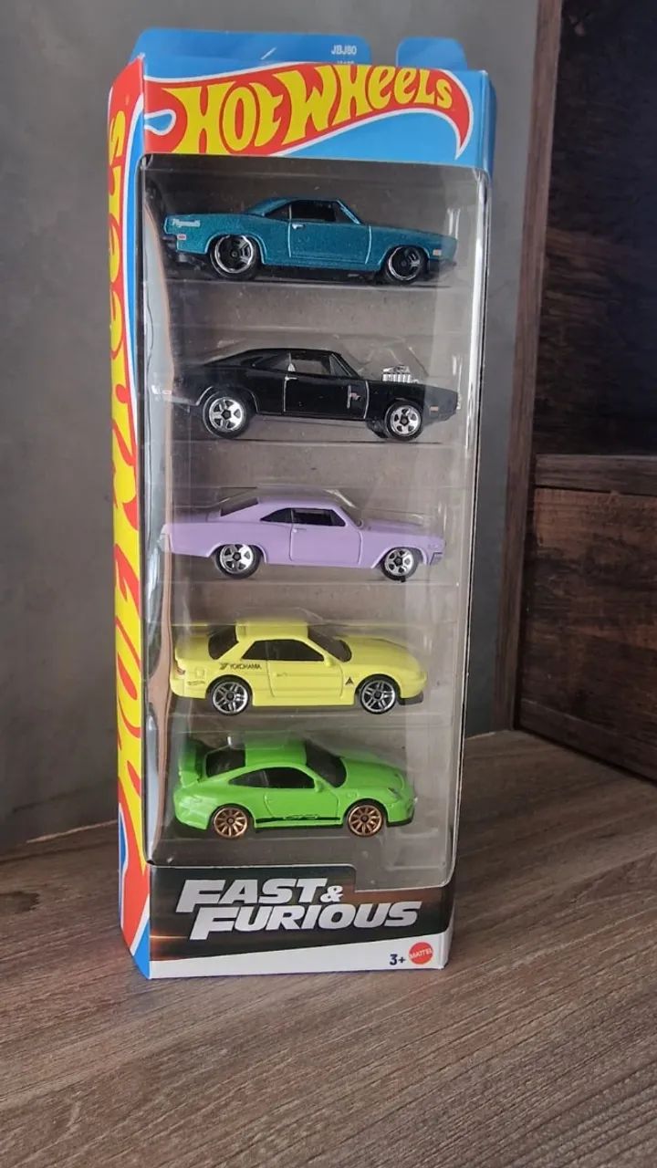 Pack Hot Wheels - Velozes E Furiosos (Fast & Furious) - Mattel