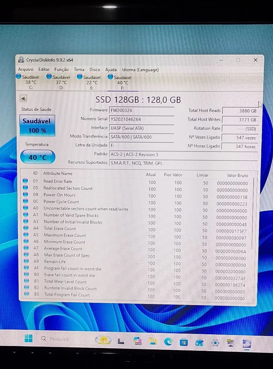 SSD 128gb Goldenfir - Foto 3