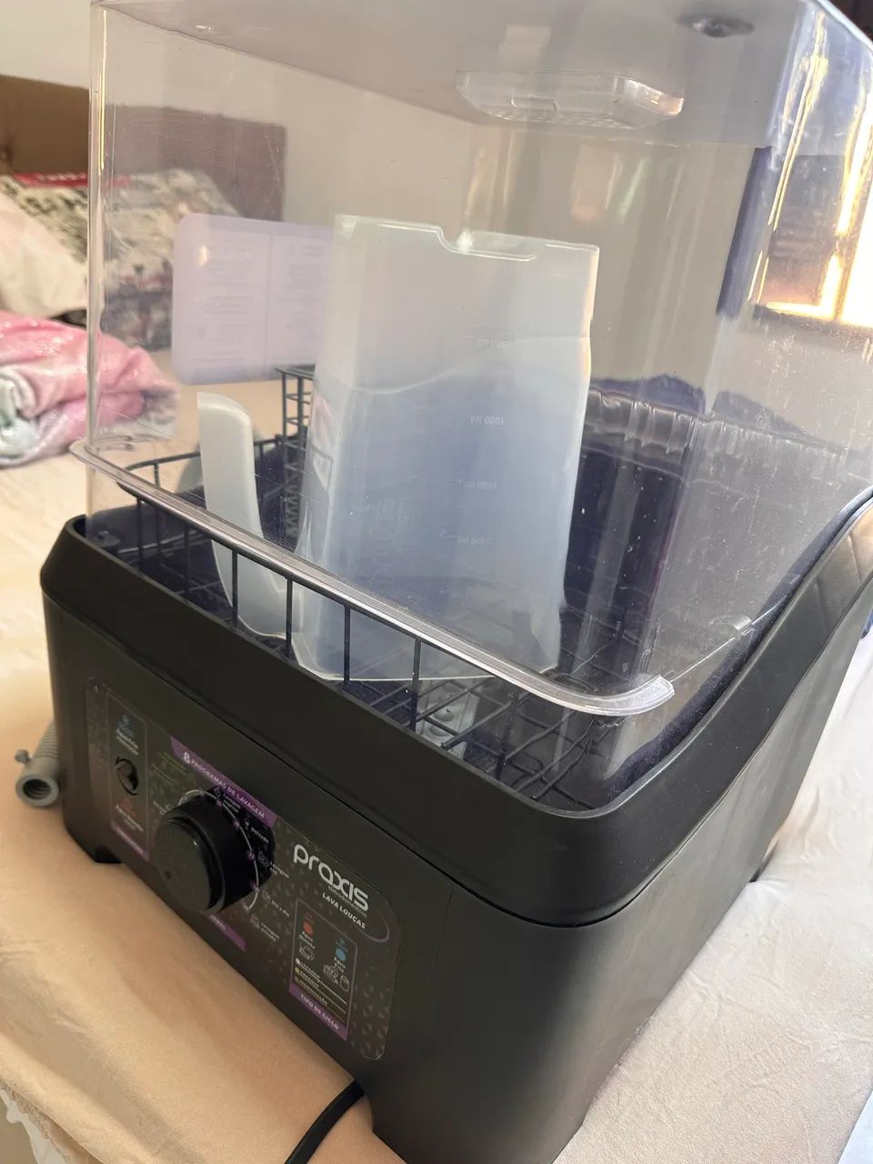 Vendo lava louça portátil PRAXIS 127V - Foto 3