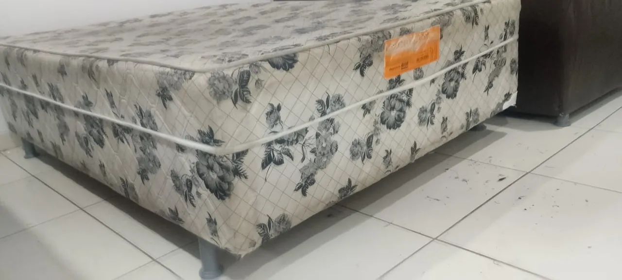Cama Usada Higienizada - Espuma Casal (ENTREGA GRÁTIS) - Foto 2