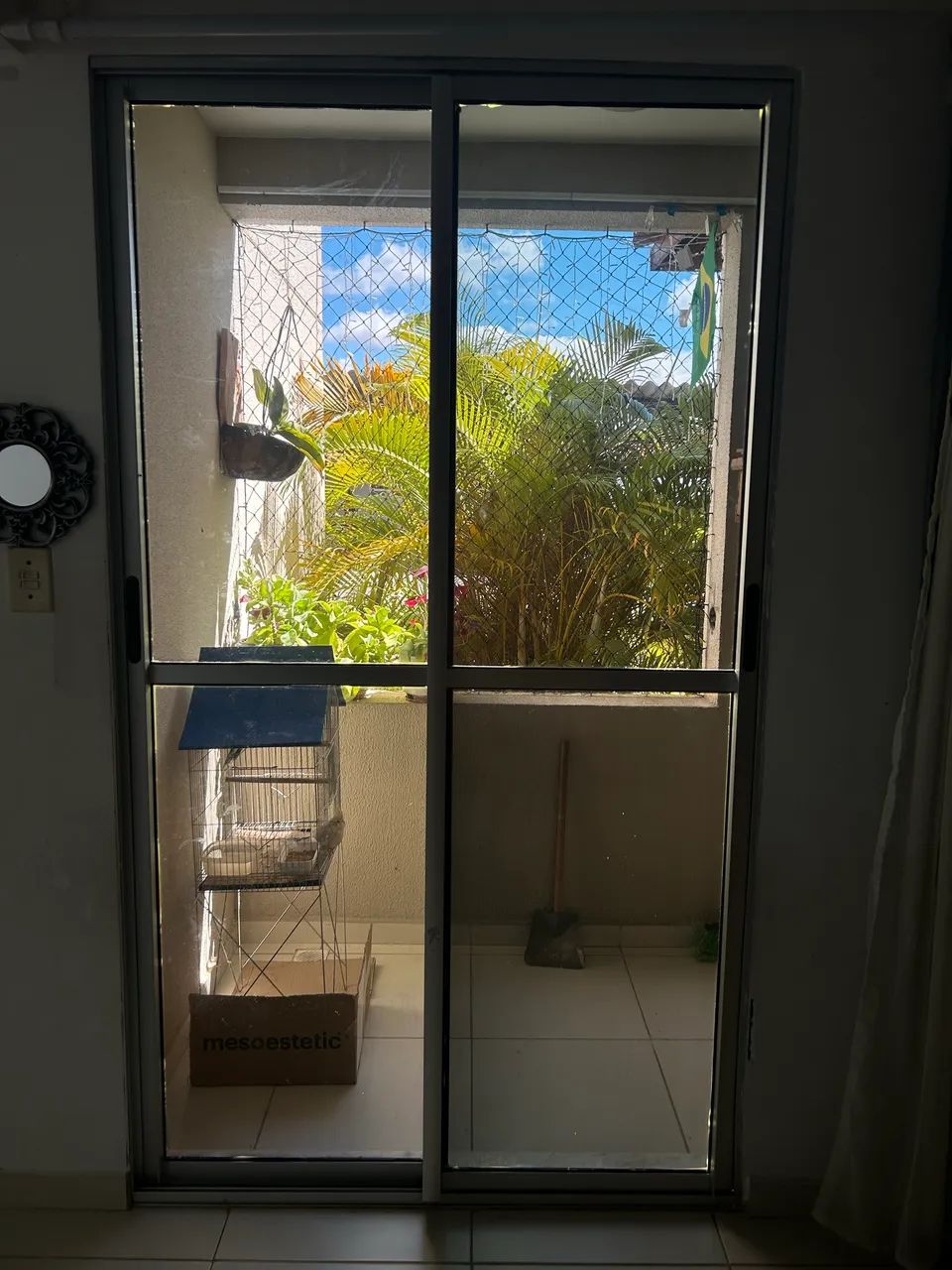 Porta correr de alumínio 