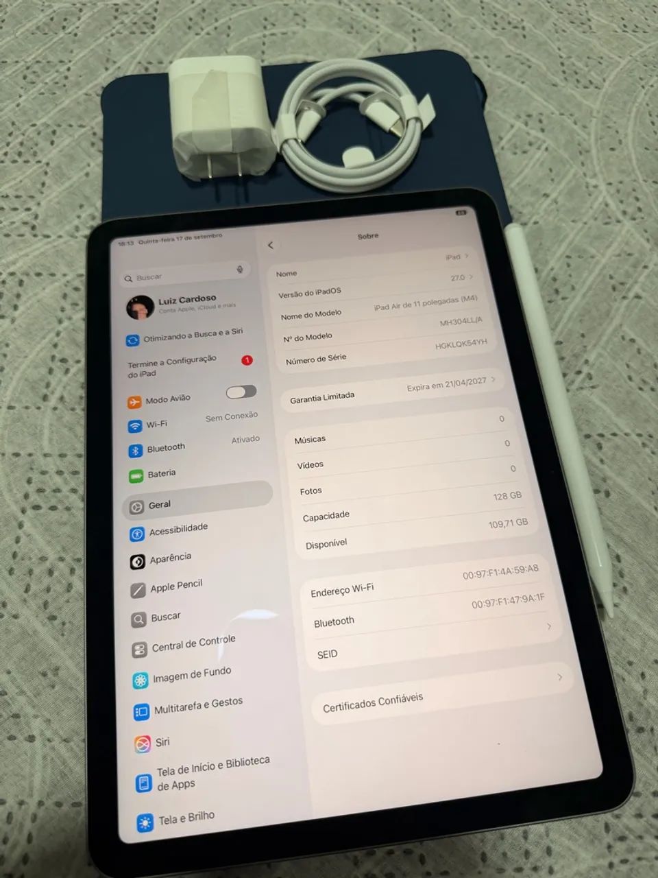 iPad Air M4 (para vender hoje) - Foto 5