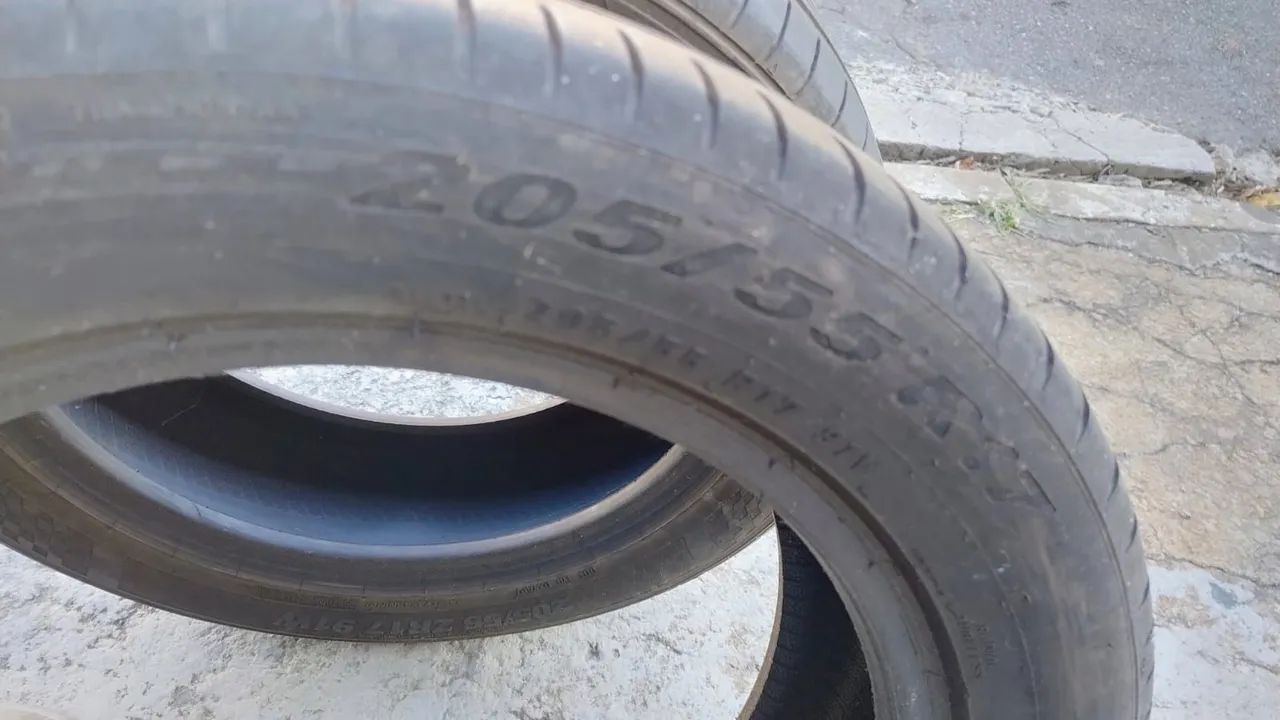 PAR DE PNEUS 205/55 R17 - Foto 2