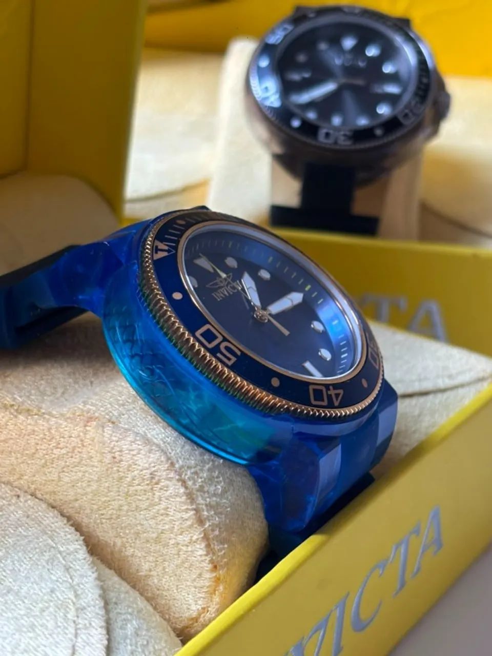 Relógio Invicta Pro Diver (32336) 51.5mm Azul  - Foto 4