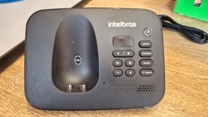 TELEFONE SEM FIO INTELBRAS COM SECRETÁRIA ELETRÔNICA - Foto 2