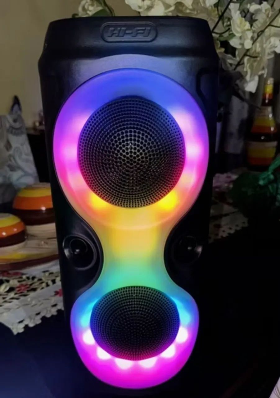 Caixa de som NOVA RGB bluetooth - Foto 3