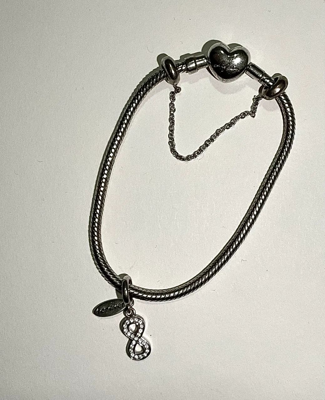 Pulseira Vivara com Pingente Prata 925 - Foto 2