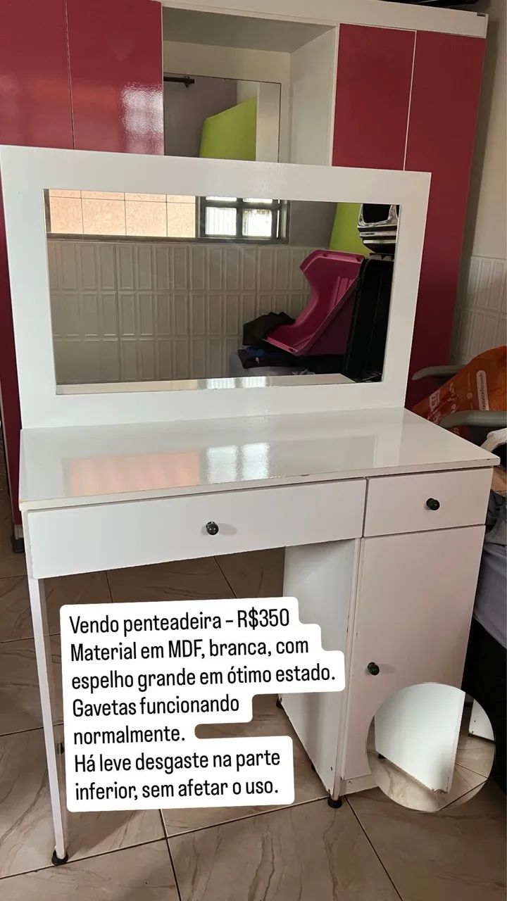 Vende-se penteadeira.