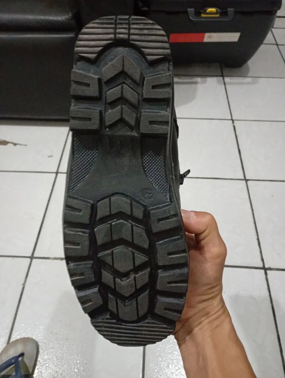 Bota masculina motoqueiro  - Foto 4