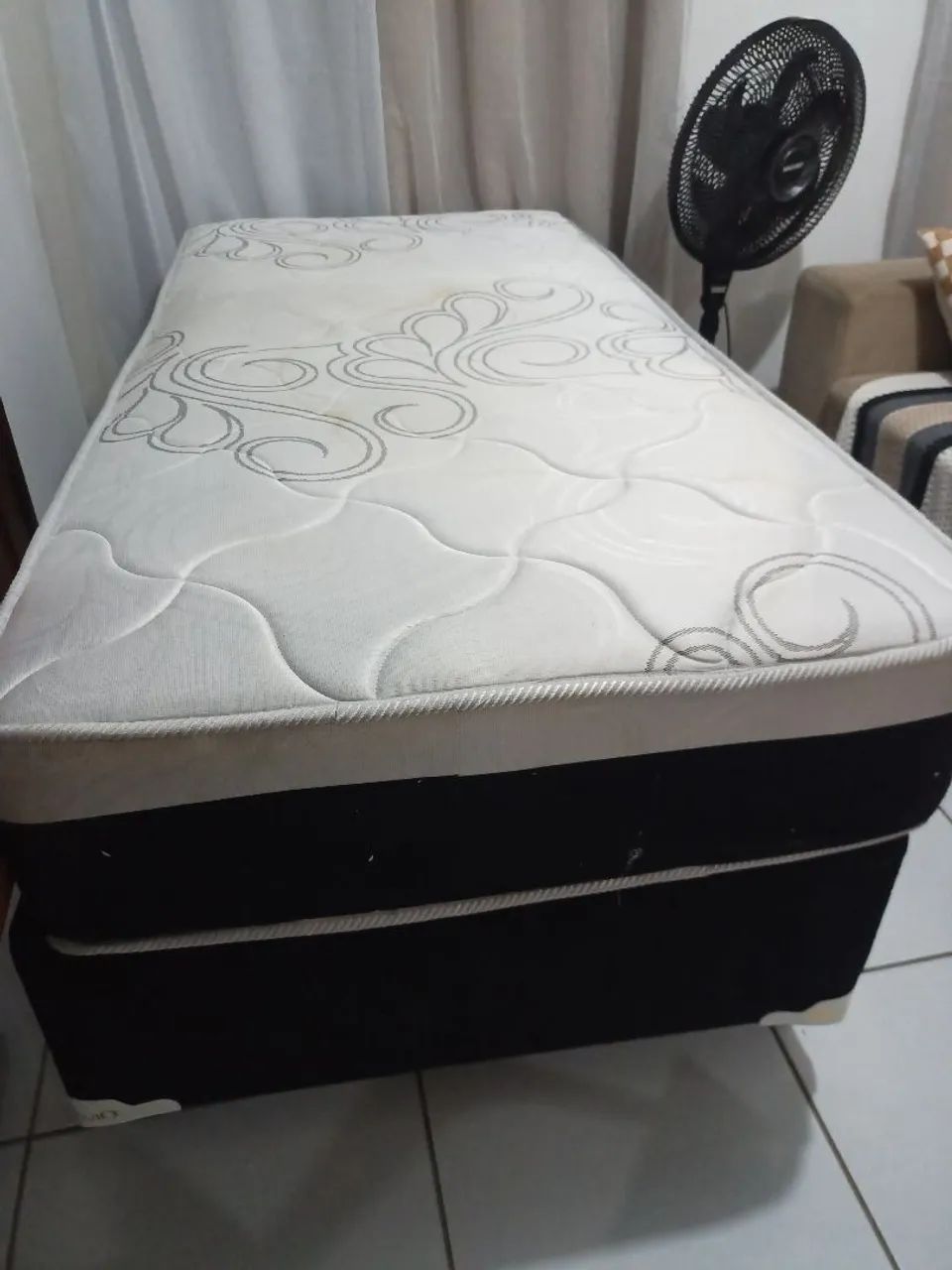Cama de solteiro c/ base  - Foto 2