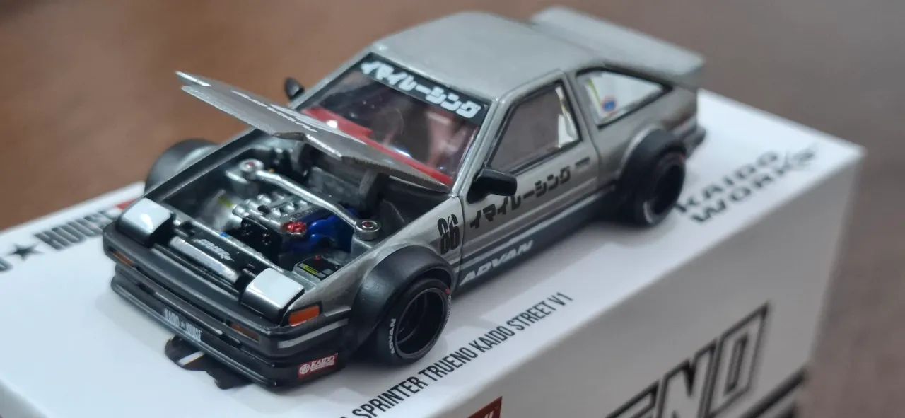Kaido house 180 TOYOTA AE86 chase - Hobbies e coleções - Boqueirão