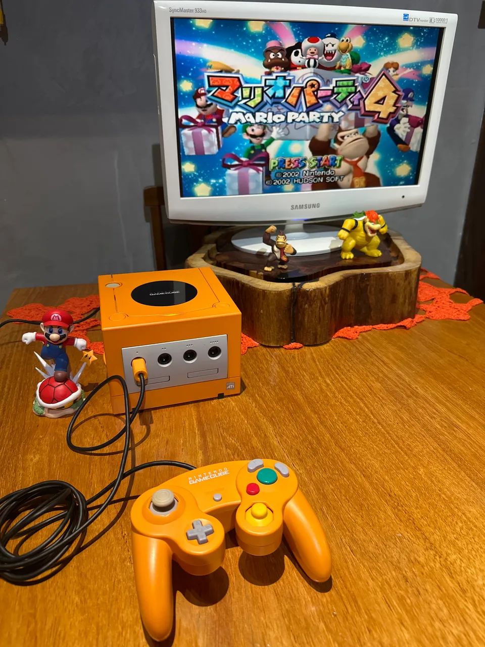 Nintendo game cube impecável 